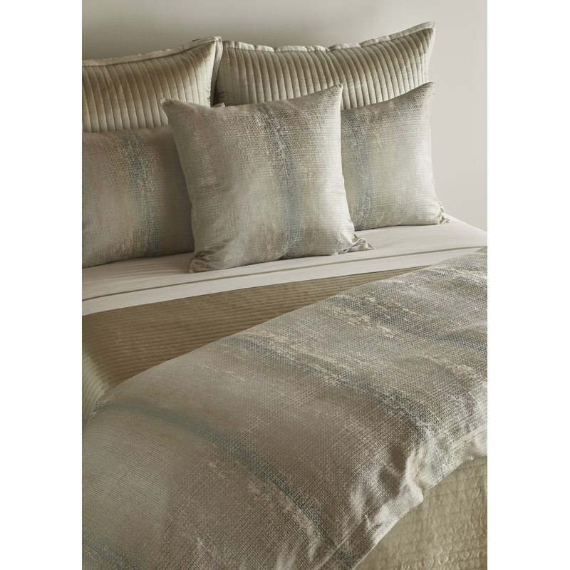 Anguilla Rectangular Sham, Aqua, 20"H x 26"W
