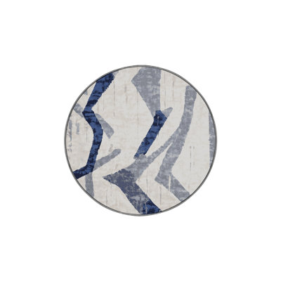 Machine Washable Gray Area Rug