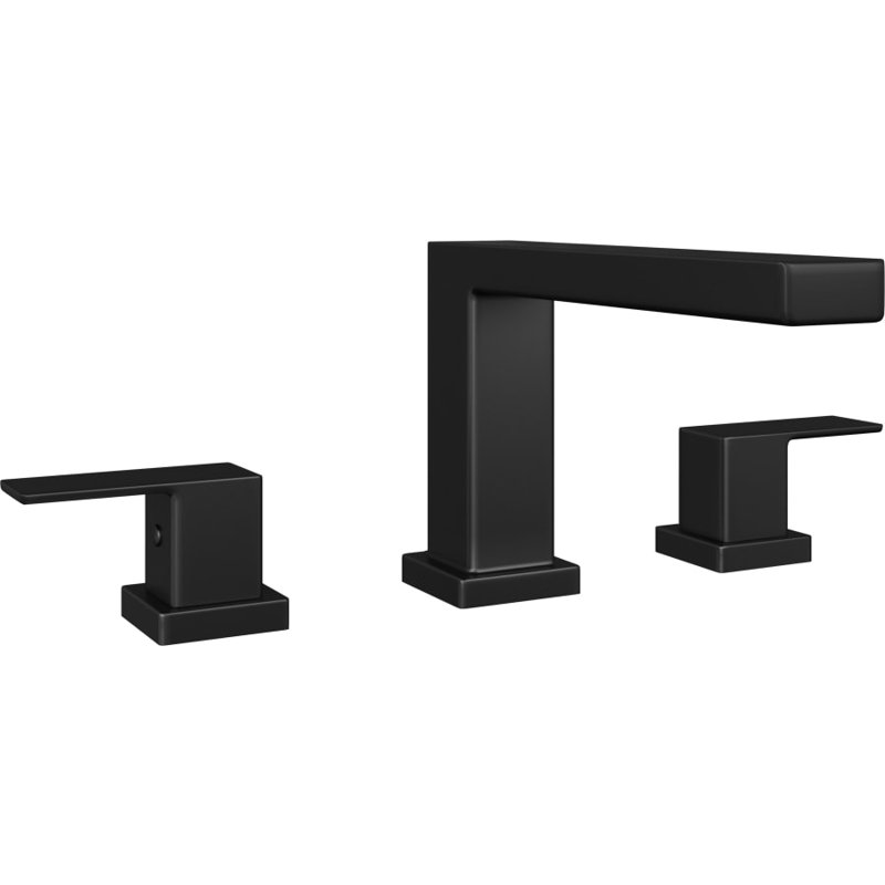 Deck Tub Spout, Matte Black