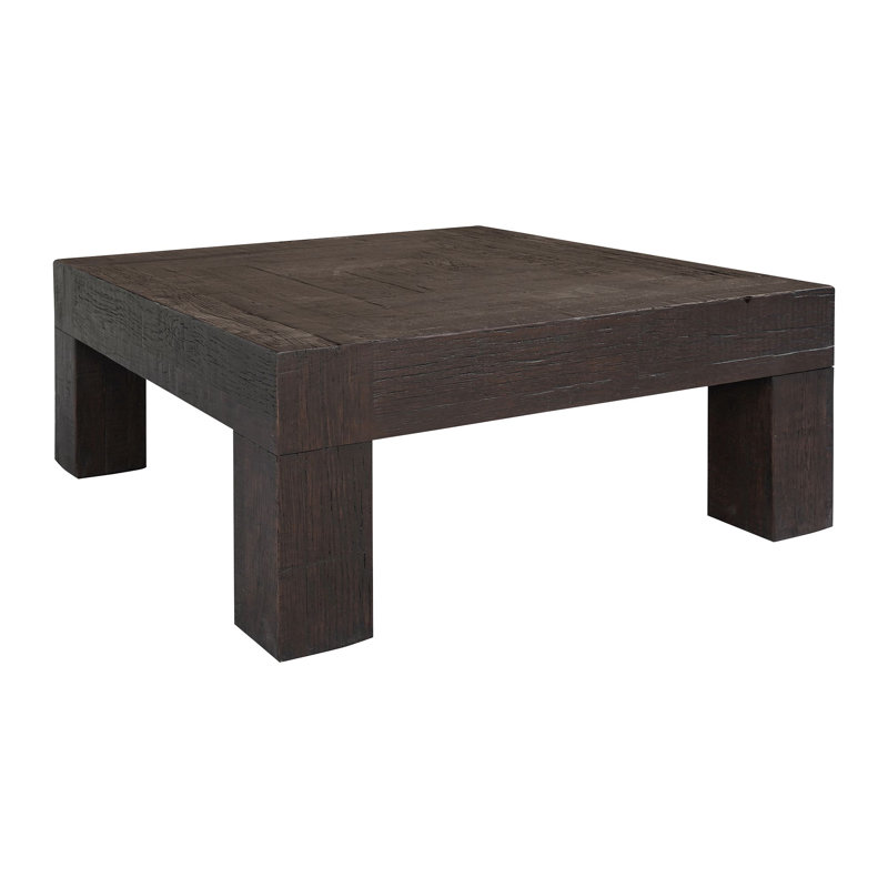 Evander 4 Legs Coffee Table, Brown