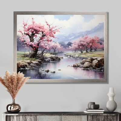 «China Art Spring Blossom I», art mural Chine