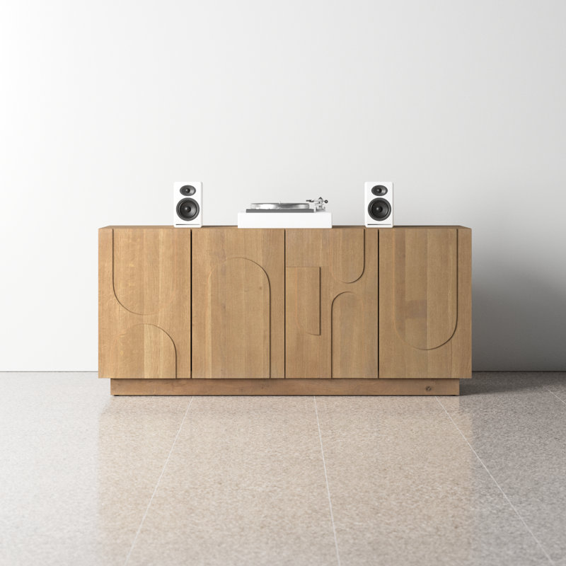 Kana 74'' Solid Wood Sideboard