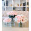 Real-Touch Pink Roses & White Hydrangeas Centerpiece