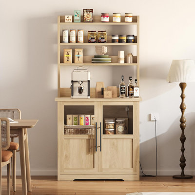 Clear Glass Microwave Cabinet Modern Microwave Stand Stylish Kitchen Furniture Space Saving Microwave Shelf Clear Glass Microwave Cabinet Modern Microwave Stand Stylish Kitchen Furniture Space Saving Microwave Shelf