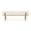 Camellia Field Upholstered Bench