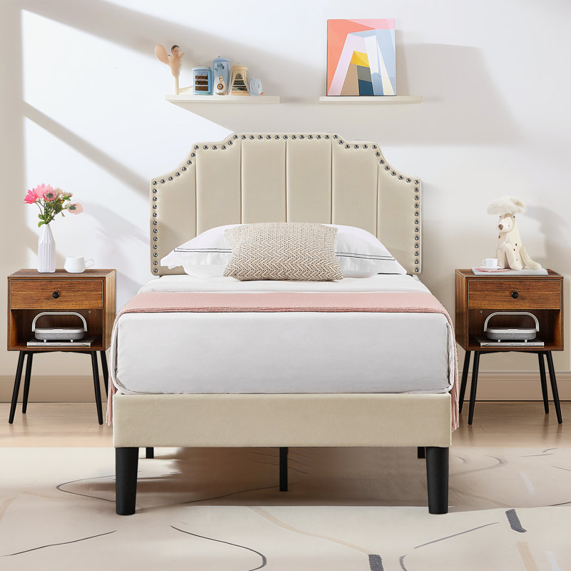Ensemble de chambre à coucher Arlindo, Marron, Simple