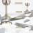 Damecia 52'' Modern Ceiling Fan with LED Light and Remote Control-123098393