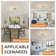 114cm Dimmable Reversable Ceiling Fan with LED Lights And Remote Control