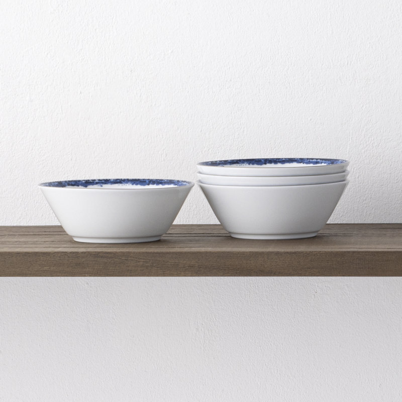 Bol à fruits Noritake Rill, 5 po, 9 oz, Bleu