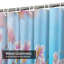 Rideau de douche Spring Blue Magnolia avec 12 crochets-1966664653