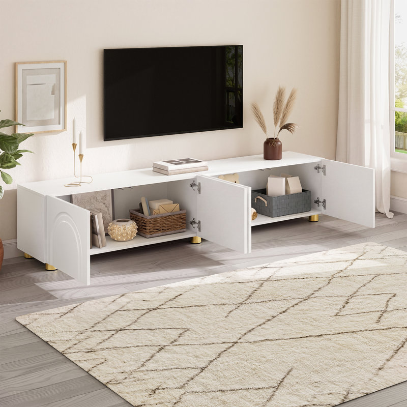 TV Stand for TVs up to 70", White