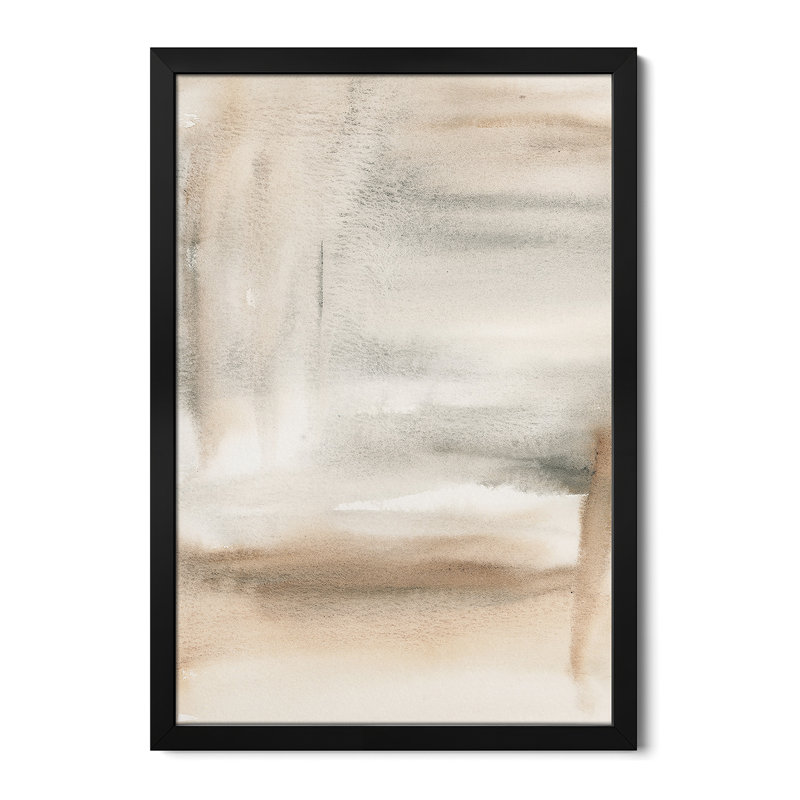 Brown Rythme I - reproduction d'art murale - affiche de galerie, H 24 po x l 16 po