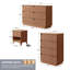 Ensemble de chambre à coucher Stanton 4 pièces, commode à 6 tiroirs, commode à 5 tiroirs et 2 tables de chevet-133003274