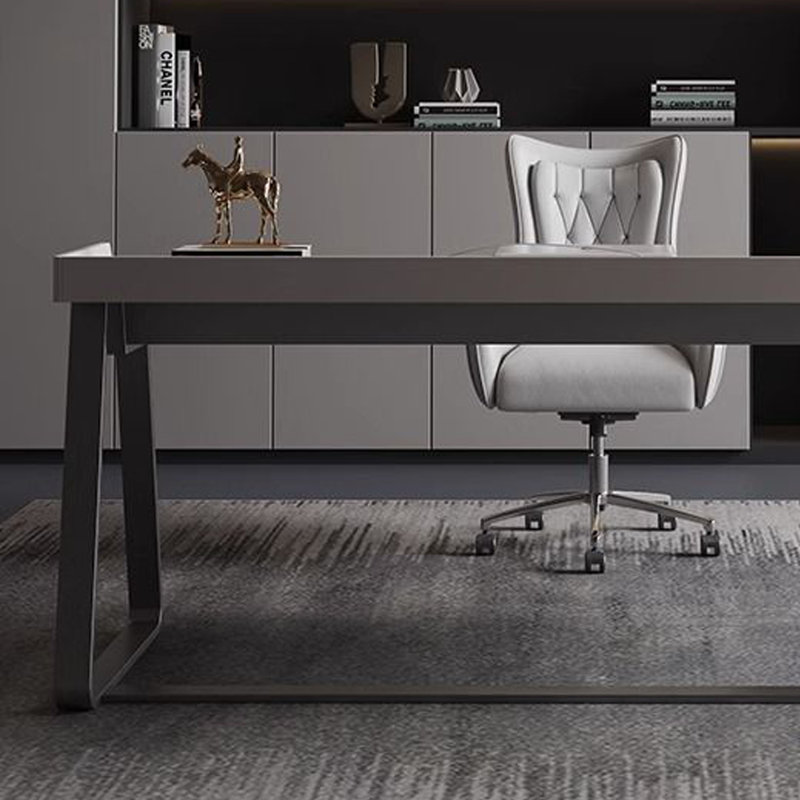 Bureau de luxe minimaliste, H 29,53 po x l 55,12 po x P 29,53 po