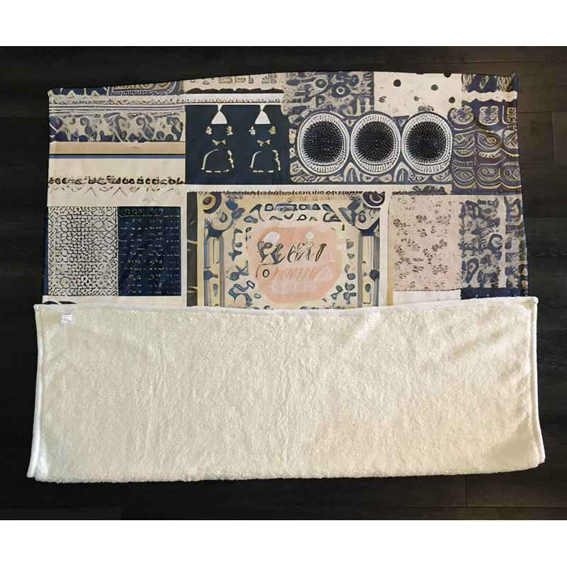Throw Blanket, 51" W x 60" L