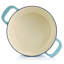 Martha Stewart 7 qt. Non-Stick Cast Iron Round Dutch Oven-68950491