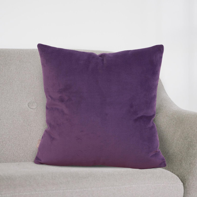 Throw Pillow, Purple, Pillow Cover Only - No Insert, 24" H x 24" W x 6" D