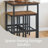 Mciver Metal Base Dining Table-1817268896-1817268899