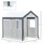 Serre de plain-pied 8 pi x 6 pi x 7 pi Outsunny