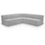 Canapé modulaire rembourré 5 pièces Ollie-91149865