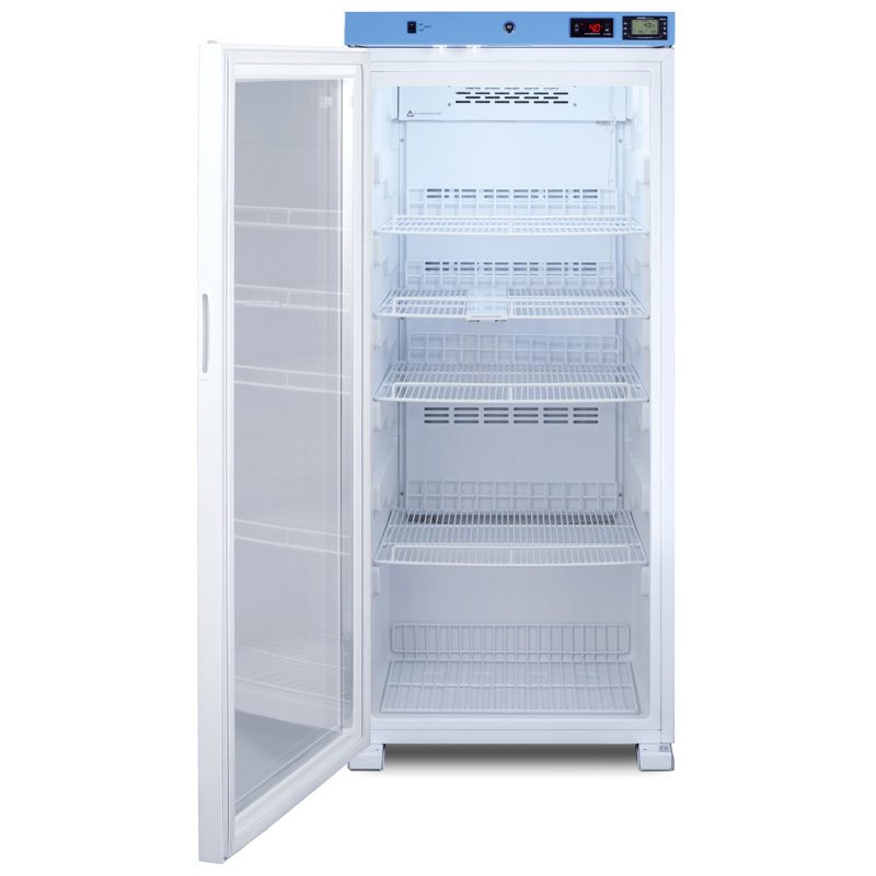 EQtemp 24" Wide Upright Healthcare Refrigerator, Left Handed