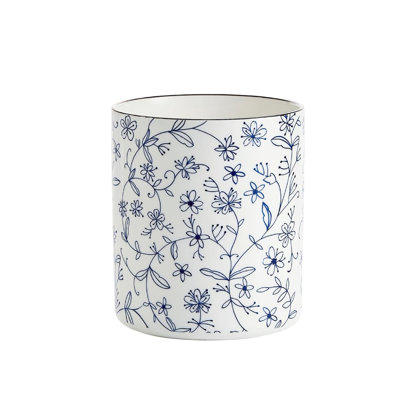 Ceramic / Porcelain Round Utensil Crock