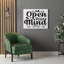 Open Your Mind - Wrapped Canvas Print