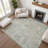 Premium Machine Washable Mayfield AMF1770 Damask Rug-690681545