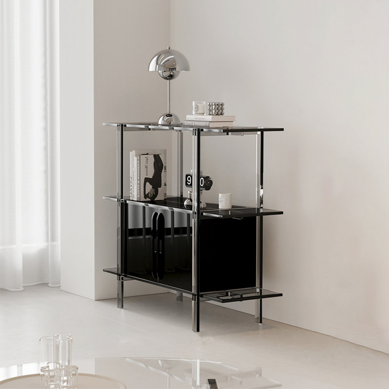 Armoire d'appoint multifonctionnelle en acrylique