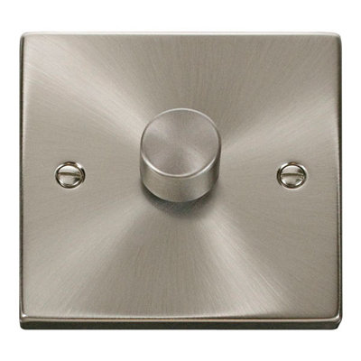 1 Gang 2 Way LED 100W Trailing Edge Dimmer Light Switch