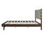 Ensemble de base de lit en bois avec tables de chevet-360644220-360644210