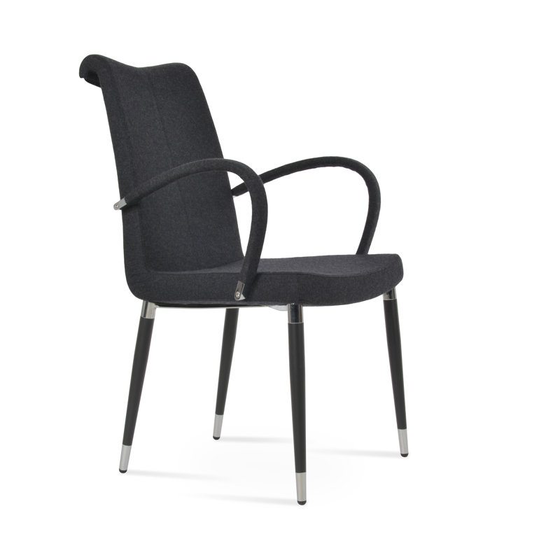 Chaise avec accoudoirs Tulip Ana