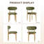 Chaise d'appoint rembourrée en bois massif-133229329-133229330