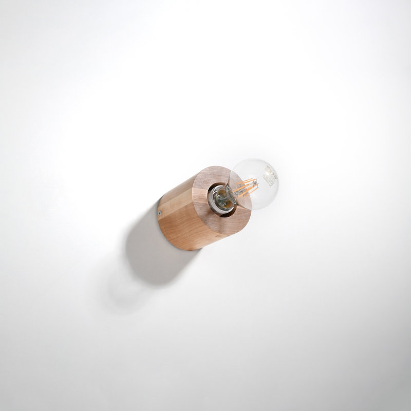 Vidar Wood Flush Mounted Sconce