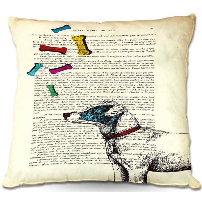 Reversible Throw Pillow, 20" x 20"