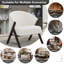 Chaise d'appoint Mid-Century moderne et confortable avec cadre en bois-1345440672