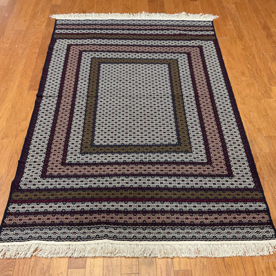 Alexandera Wool Geometric Indoor Rug
