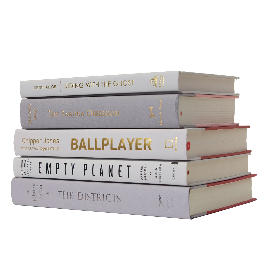 Martina Decorative Books - Marble Book Stack - 5 Marble Books Latitude Run®