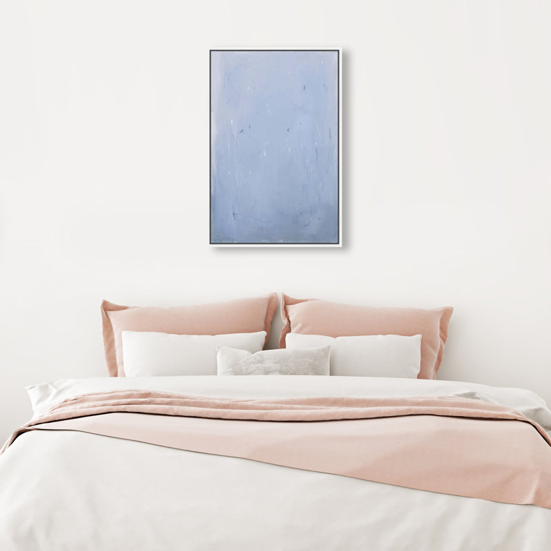 Calm Waters II Print by Oliver Gal, 17"H x 25"W, White Floater Frame