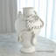Twisted Vine Vase-Matte White
