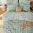 Bedsure Bed in a Bag Queen - 7 Pieces Plaid Seersucker Bedding Comforter Sets, Soft Lightweight Beige Boho Bed Set with Comforters Queen Size, Sheets, Pillowcases & Shams-105526848-105526855