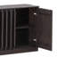 Urias 79" Wide Sideboard, Dark Brown