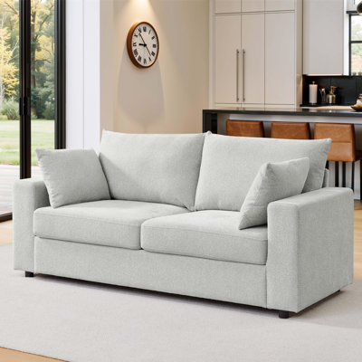 Canapé 71 po, canapé Cloud avec coussins amovibles, sièges profonds pour salon, bureau, appartement