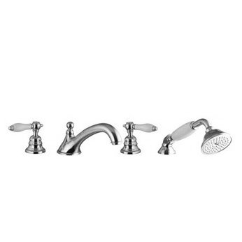 Herend 2 Handle Roman Tub Faucet with Diverter