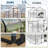 6x4 FT Polycarbonate Greenhouse, Sturdy Aluminum Frame with Adjustable Roof Vent & Lockable Door, Walk-In Grow House for Garden, Patio or Backyard - Textured Black-124010627