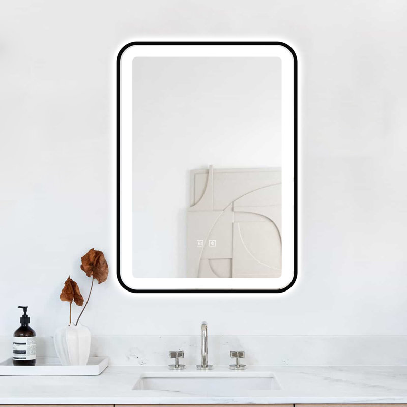Jaeson Metal Rectangle Wall Mirror
