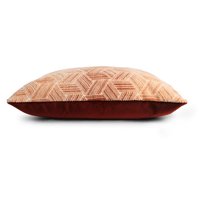 Entwined Square Woven Jacquard Pillow