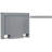 Grey Bathroom Mirror Storage Cabinet - Concealed & 35'' X 28'' With Spacious Interior