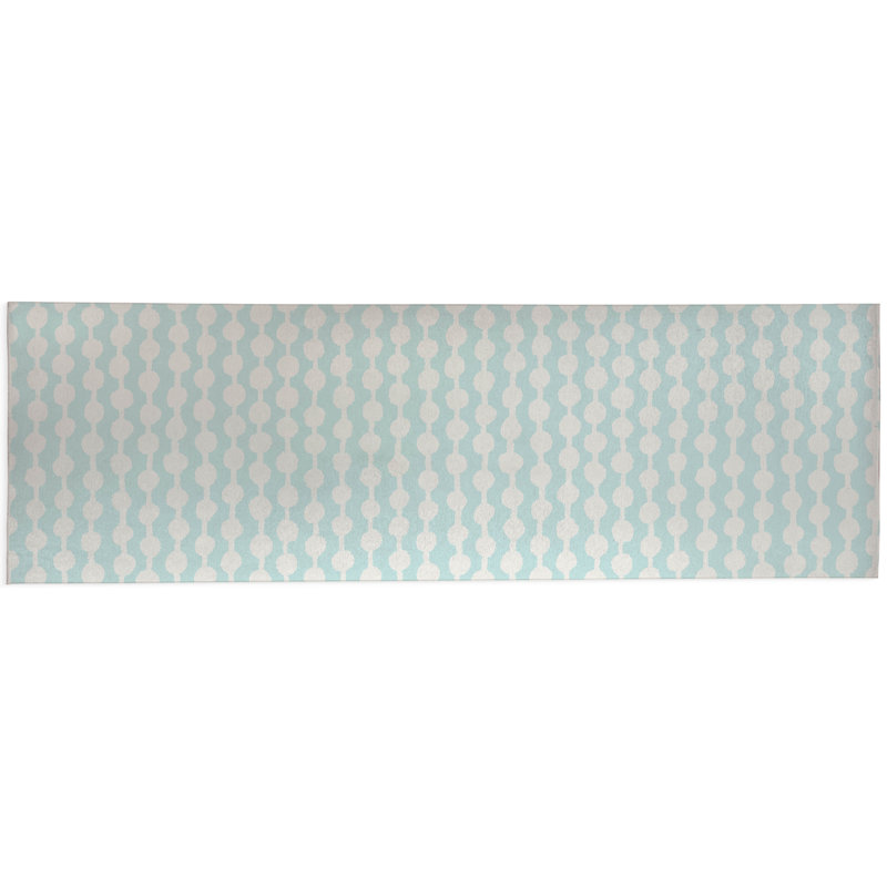 Dot Tied Non-Slip Outdoor Rug, Runner 2'6" x 8'