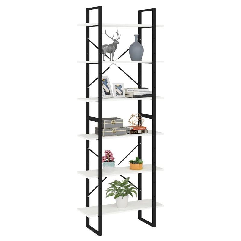Arrayah Cabinet, White, 80 x 30 x 210 Cm